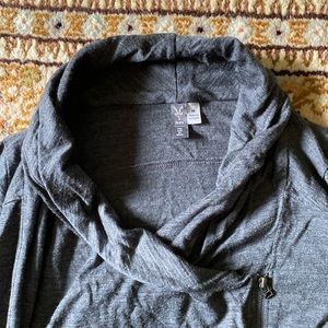 Ibex wool zip sweater